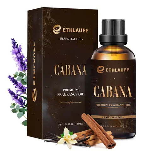 Cabana Hotel Diffuser Oil | Aromatherapy Fragrances Inspired by 5-Star Hotels | Luxurious Scents, Premium Fragrance Oil Blend for Waterless Diffusers and Crafting - 100ml, 3.38 fl oz