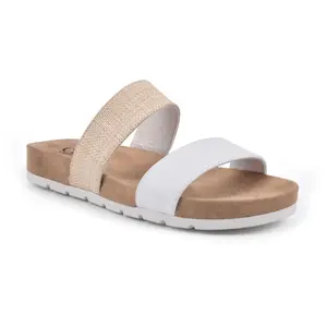 Cliffs by White Mountain Double Strap Flat Sandals - Tahlie