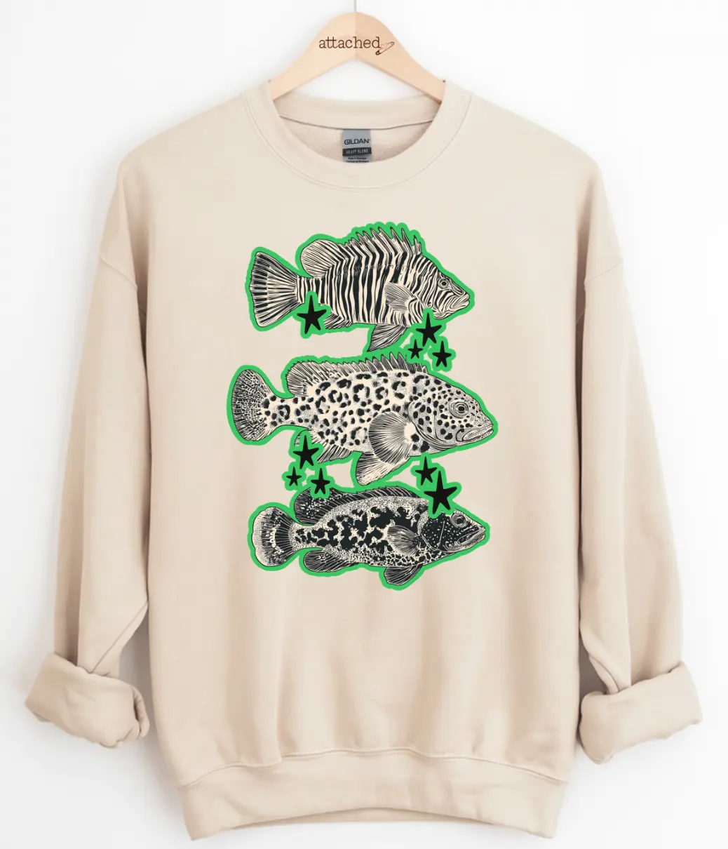 Funky Fish Graphic Top Funky Fish Graphic Top