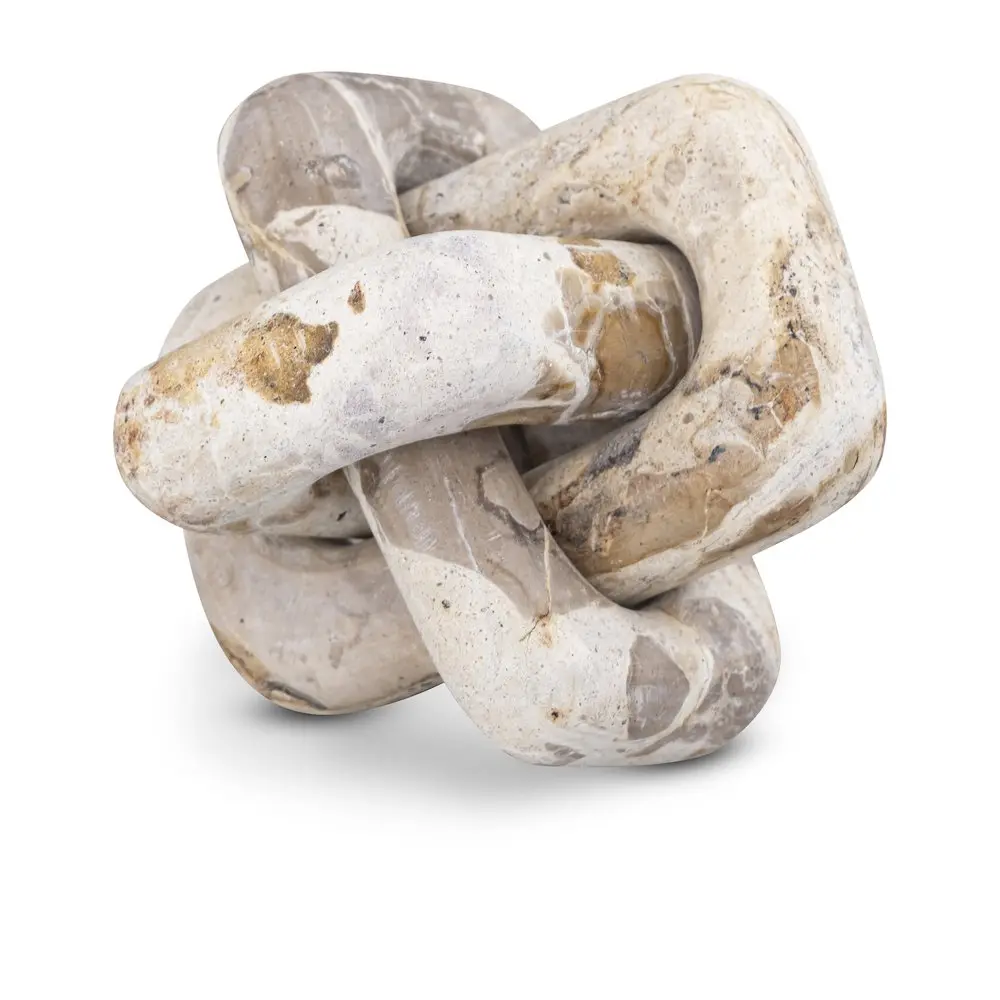 Bond Beige Marble Decorative Knot