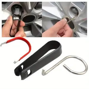 Alloy Wheel Bolt Nut Caps Covers Puller Remover Tool Mini Portable Tweezers Wheel Repair Tool For Audi For Volkswagen Car Tool