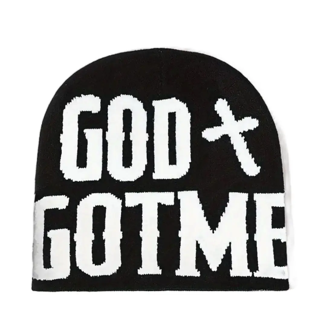 God Got Me knit Beanie for Men and Women - Fashion Accessory God Got Me knit Beanie for Men and Women - Fashion Accessory