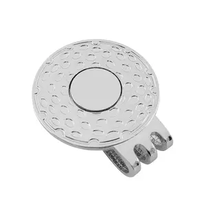 Golf Hat Clip, Magnetic Golf Hat Clips, Round Coin Golf Ball Marker, Golf Ball Marker with Magnetic Design, Golf Accessories for Men & Women
