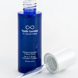 Youth Corridor Ultimate Antioxidant Boost Vitamin C Serum 30mL with 15% L-Ascorbic Acid, Vitamin E & Melatonin for Collagen Growth & Sun Damage Protection