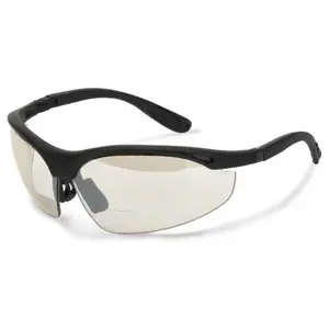 Radians Cheaters Bifocal Safety Glasses with Indoor/Outdoor Lens