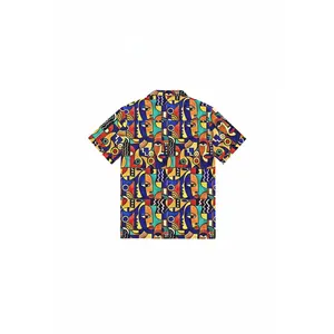 African Print Unisex Button Shirt — Iwa ASAKE-OGE