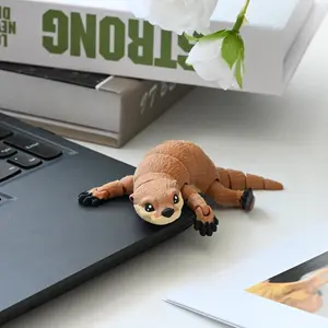 3D Printed Animal Otter Model, Desktop Ornament, Room Decoration, Car Interior Decor, Unique Birthday Gift, Party Small Present