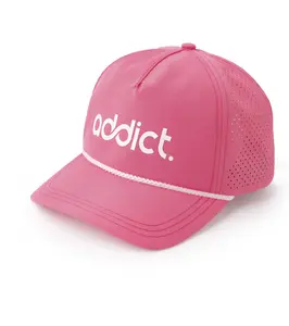 Addict. Roped Snapback Performance Hat