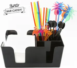 bar caddy organizer 6 compartment