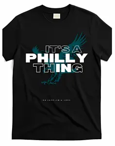 Men's original-it's-a-philly-thing-its-a-philadelphia-thing-fan Graphic Tee Graphic T-shirt Gift for Men & Women - Comfortable cotton, Black Friday Easter Mother's Day Father's Day Crew collar, Short sleeve, Sporty, Casual Punk T-shirt Music Fan Clothing