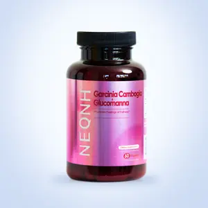 NEQNH Garcinia Cambogia Glucomanna - Natural Extract for Gut Health and Digestive Support, Suitable for Vegetarians