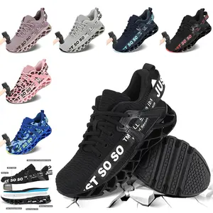 Steel Toe Shoes for Men Women Work Shoes Safety Sneakers Comfortable Puncture Proof Slip Indestructible Work Footwear Rubber Sole Casual Trainers