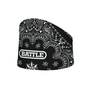 Battle Brand Battle Bandana Skull Wrap 2.0 Summer Performance Fabric Moisture Wicking Washable Open Ventilation One Size Fits Most