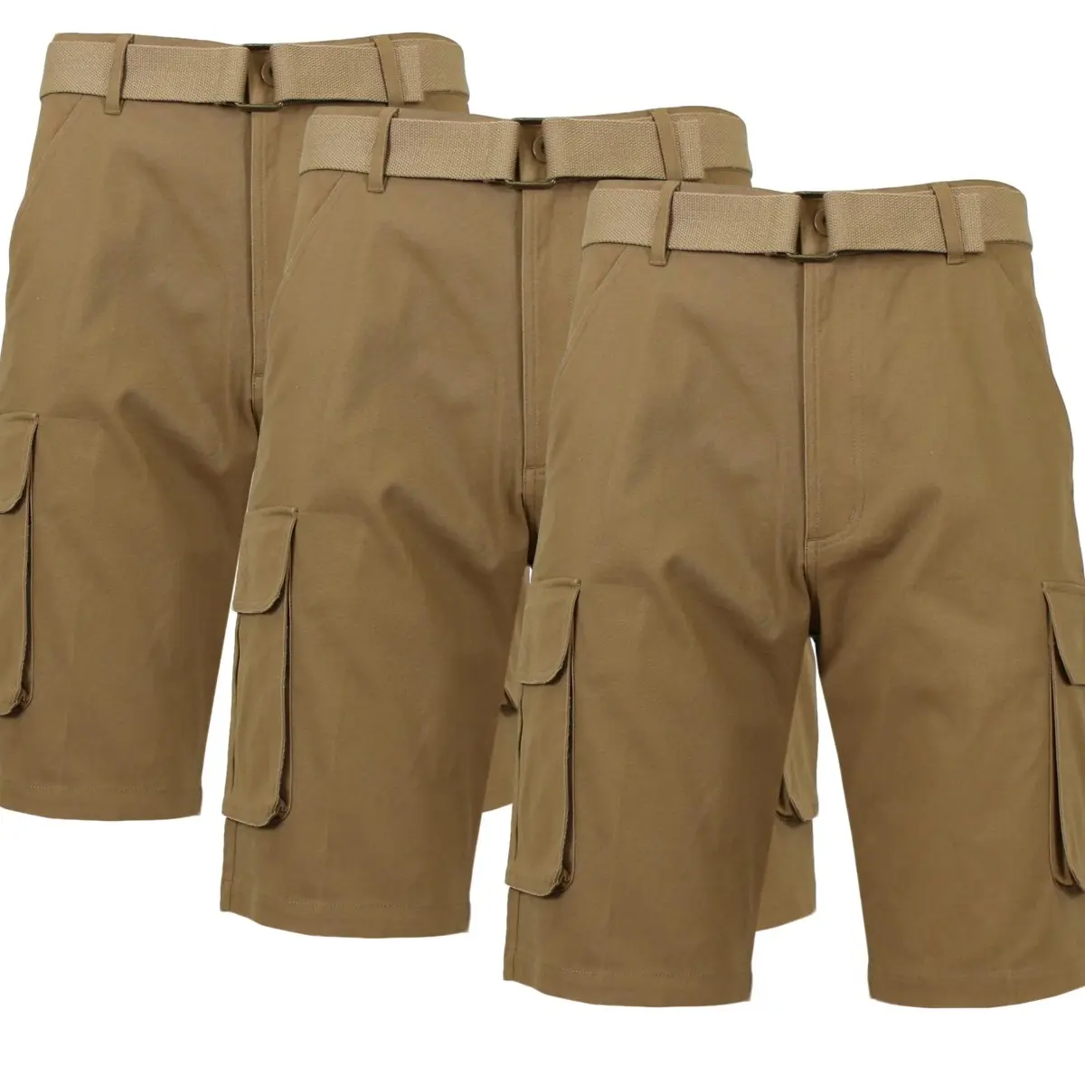 3 Pack Khaki