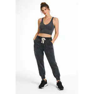 Joggers- Acid washed