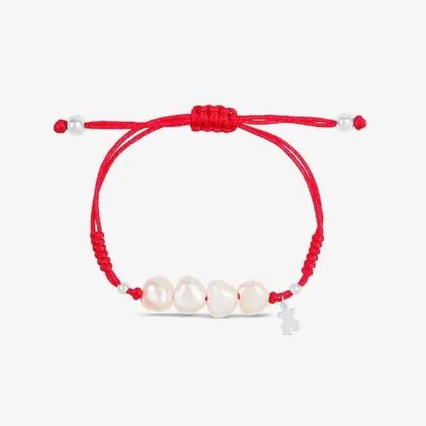 Red Adjustable Cord Bracelet