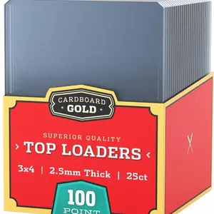 Cardboard gold top loaders