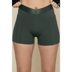 Contour Booty Short - Deep Forest