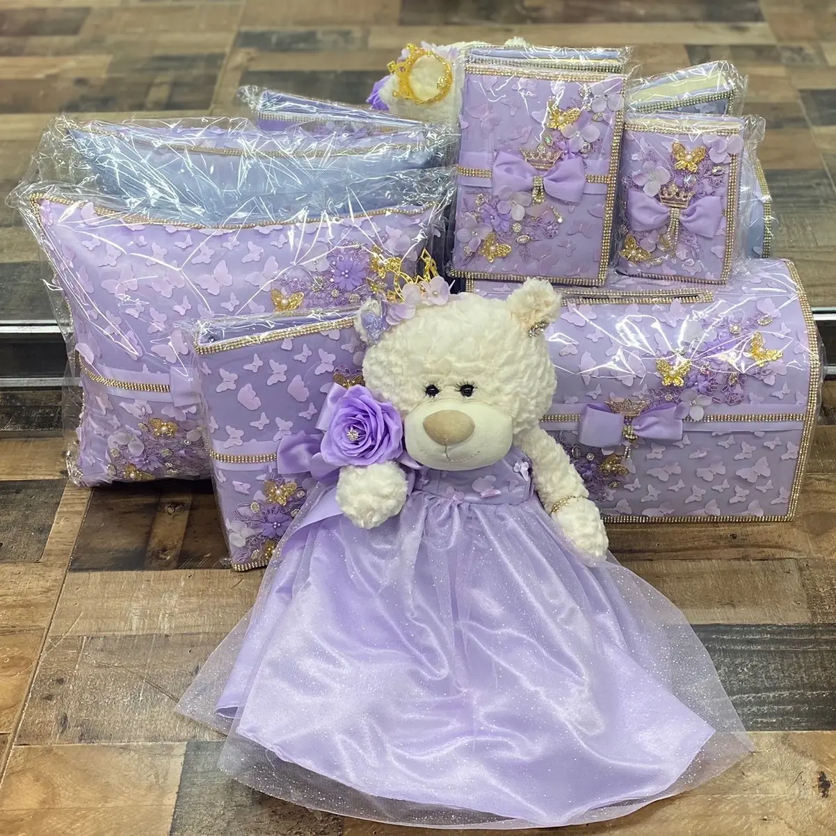 Lilac Quince Packet + Bear