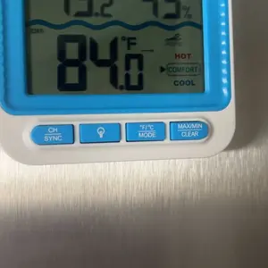 [Pool Accessories] TempPro Floating Wireless Swimming Pool Thermometer, Digital Indoor Hygrometer Easy Read, Large Size, IPX8 Waterproof for Hot Tub/SPA/Aquarium/Pond/Ice Bath Tool Fathersdaygift ,Dealsforyoudays(TP211B)