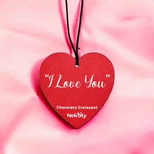 Heart-shaped Hanging Air Fresheners | Car & Home Accessories | Odor Eliminator | Valentine's Day | "I Love You"