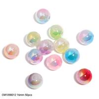 CM1098012 16mm 50pcs Glazed beads