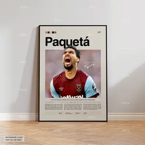 Lucas Paquetá - West Ham United poster