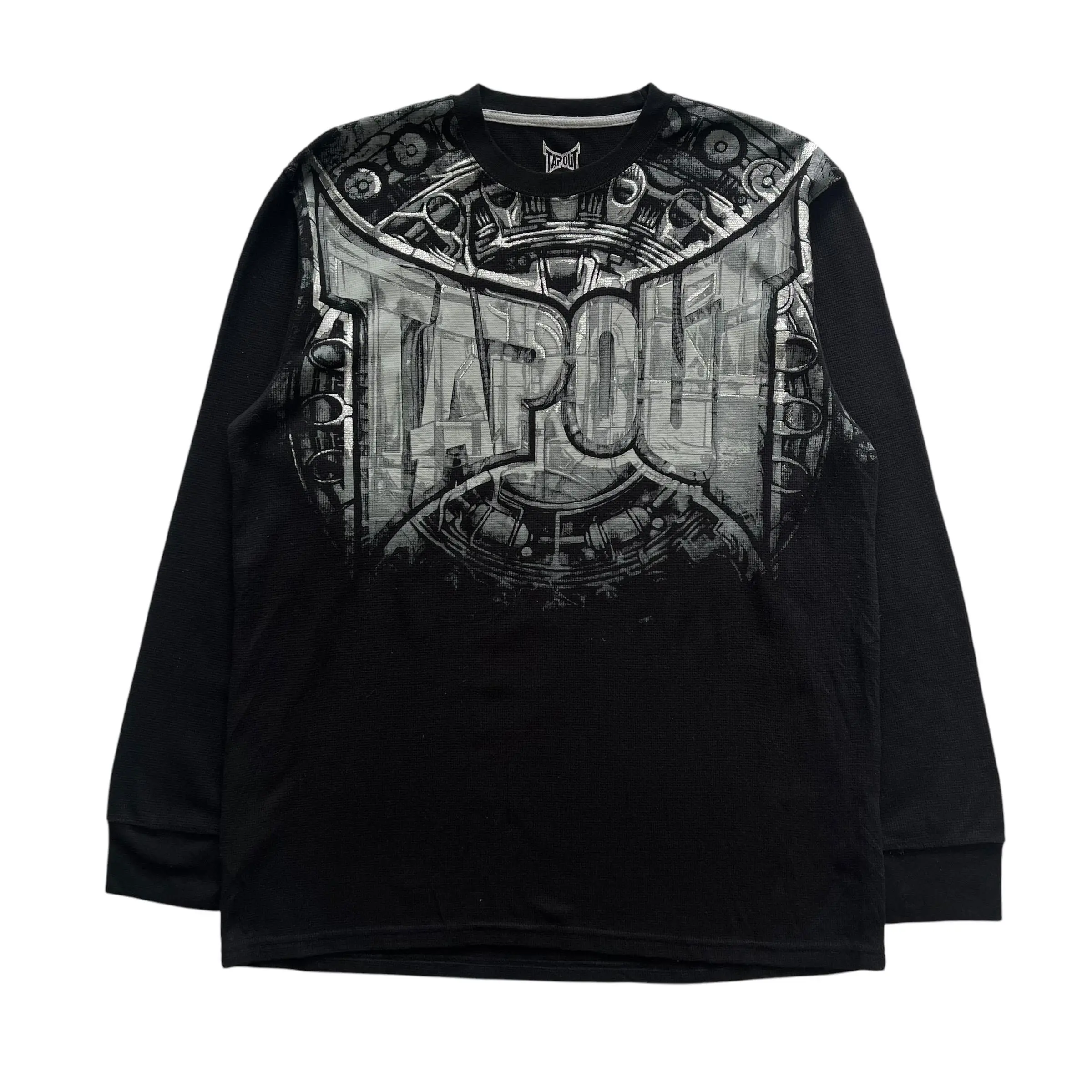 Tapout Grunge Cyber Y2K Thermal Style Long Sleeve