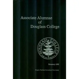 USED-Associate Alumnae of Douglass College Directory 1992 by Rutgers the State University of New Jersey (Hardcover)