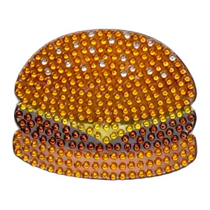 Stickerbeans Hamburger Sticker - Original Product with Unique Design and Authentic Flavor