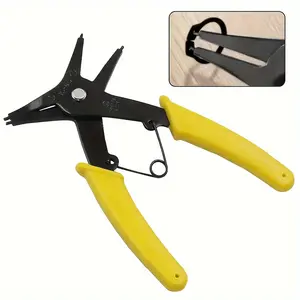 2-in-1 Multifunctional Spring Clip Pliers | High Carbon Steel, Dual-Use for Car and Engine Maintenance, Spring Installation and Removal Tool