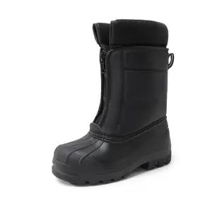 Dream Pairs Children's Water-Resistant Winter Snow Boots with Thermolite Insulation, Front Zip, and Removable Liner