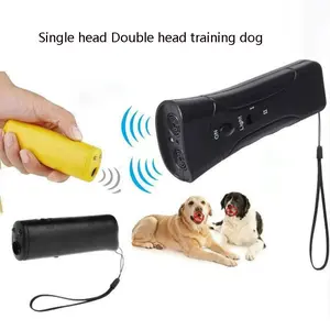 Ultrasonic Dog Repeller with LED Light and Training Modes