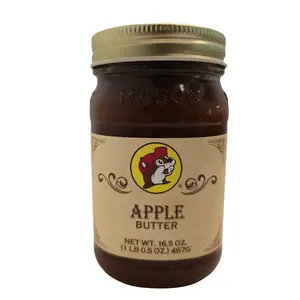 Buc-ee's Apple Butter 16.5oz Mason Jar - Simple Ingredients, Big Flavor, Gluten-Free, Perfect for Fall & Winter, Spiced & Smooth, Ideal for Baking & Festive Treats