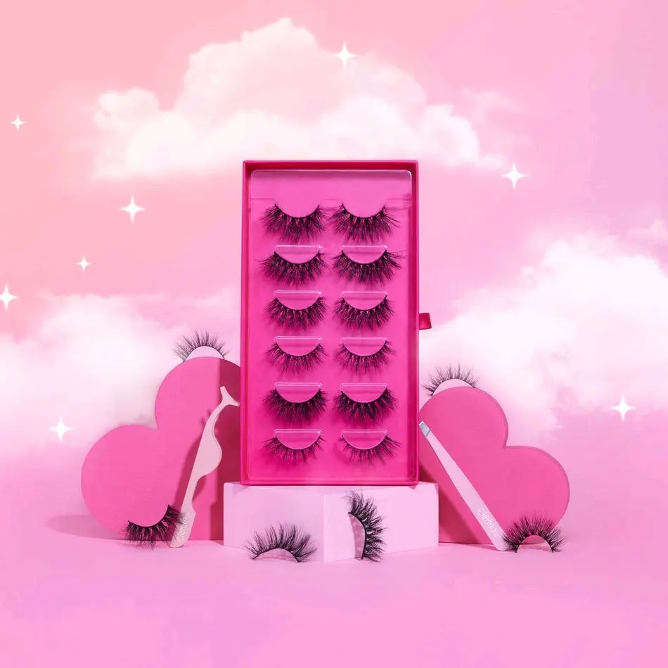 Beauty Creations 3D Faux Mink Lash Set - Snatched, Off the Record, Exclusive, Restricted, Hush Hush, Daydream Styles for Stunning Eyes