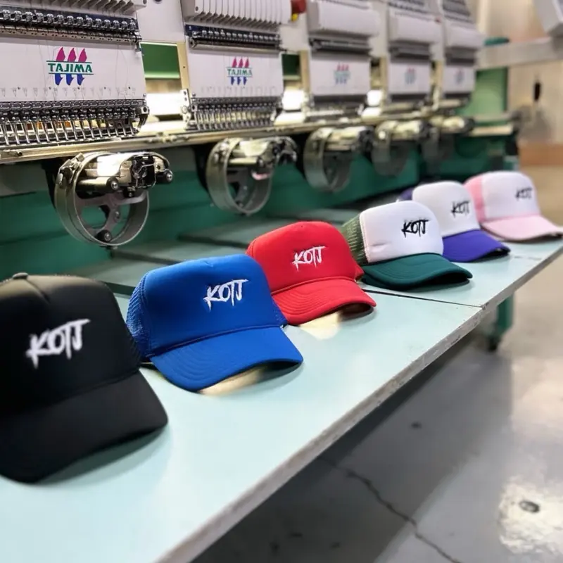 Custom Hats - Embroidered. Snapback. Trucker. Wholesale pricing available.