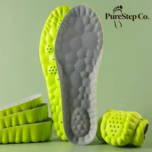 4D Cloud Height Increase Insoles for Men Women, Soft Memory Foam Heel Lift Inserts, Comfort Elevator Shoe Pads