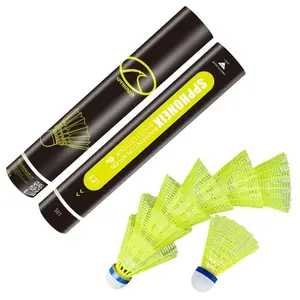 SPPHONEIX 501 BADMINTON SHUTTLECOCKS NYLON (1 DOZ / 12PCS / 1TUBE)