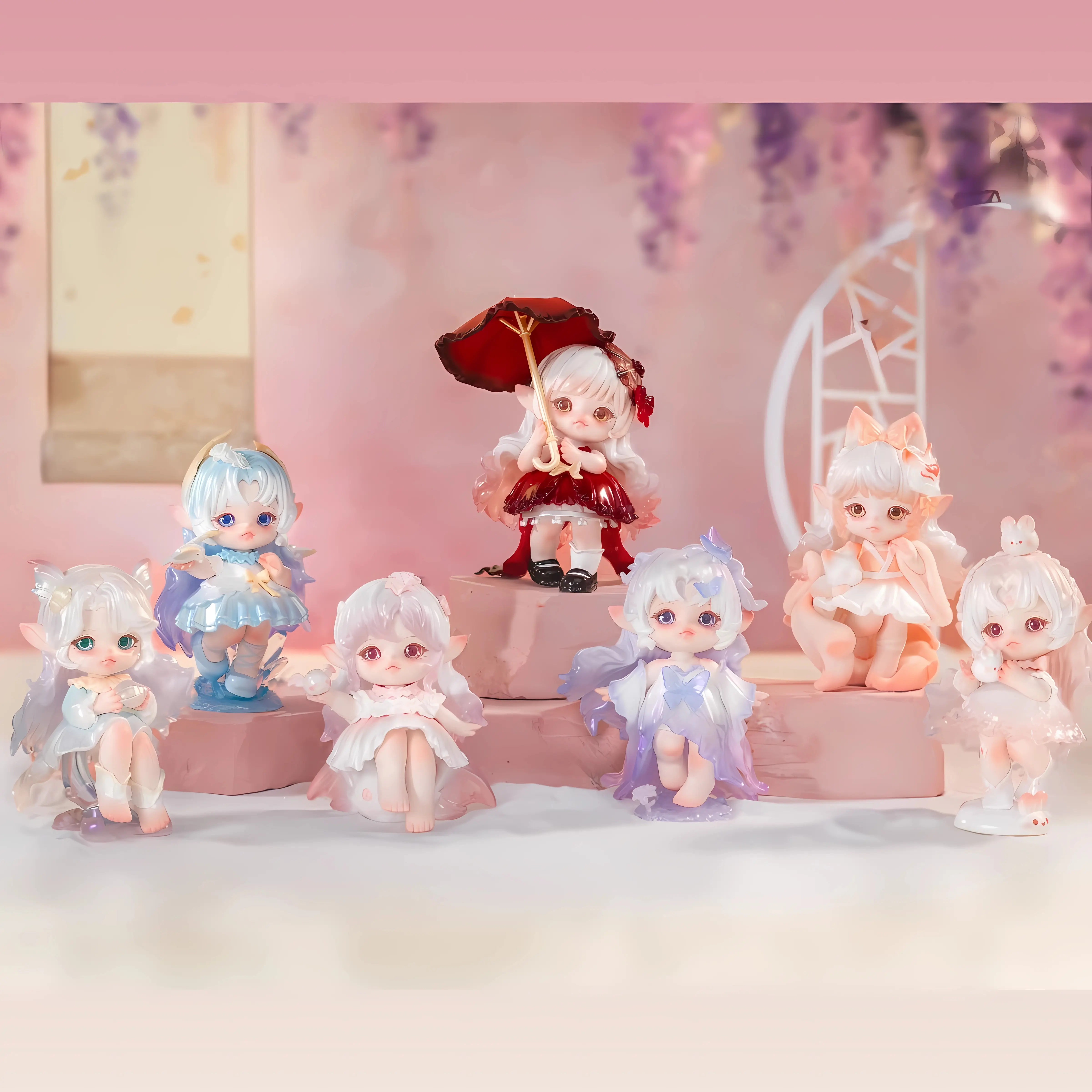 FLORA Journey to the West Dream series trendy figurines blind boxes ornaments cute decor gifts