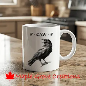 F-CAW-F Coffee Mug - 11 oz coffee mug - available in ceramic or plastic