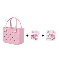 Pink Bag + Charms 1
