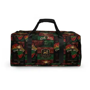 Crowned Legacy "Juneteenth 2026" All-Over-Print Duffle Bag