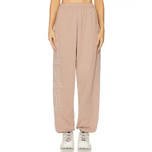 The Mayfair Group Mayfair Angels Sweatpants in Taupe