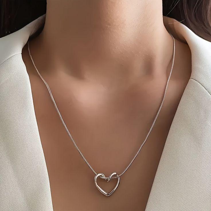 Gold Heart Pendant Necklace for Women – 316L Stainless Steel Anti-Tarnish Waterproof | Minimal Aesthetic Jewelry | Gift for Girlfriend Gold Heart Pendant Necklace for Women – 316L Stainless Steel Anti-Tarnish Waterproof | Minimal Aesthetic Jewelry | Gift for Girlfriend