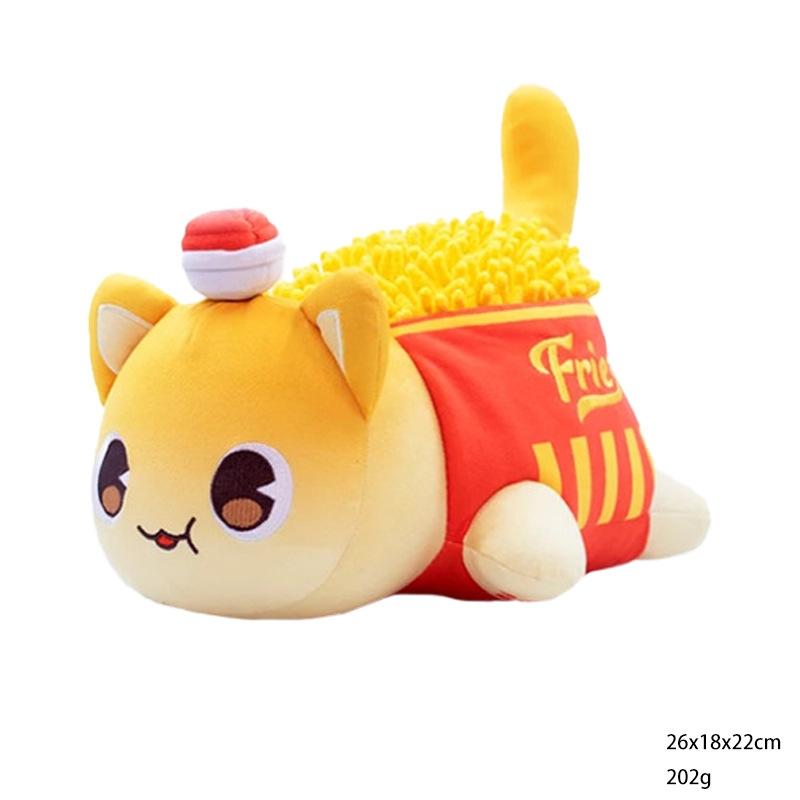 Soft & Skin-Friendly Cat Plush Toy for Kids - Bright & Colorful Design - White Plush Toy