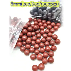 Outdoor Shooting 8mm Mudballs Piaoyu200/600/1000pcs, Outdoor Archery Bow Accessories, Essential Training Practice Gear, Perfect Gift for Friends & Family