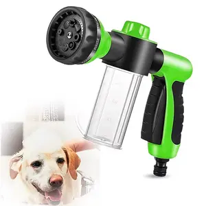 High-Pressure Dog Shower Hose Nozzle – 3 Mode Adjustable Pet Washing Cleaning Gun