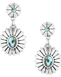 Montana Silversmiths Women's Heyday Blossom Earrings - Er6106