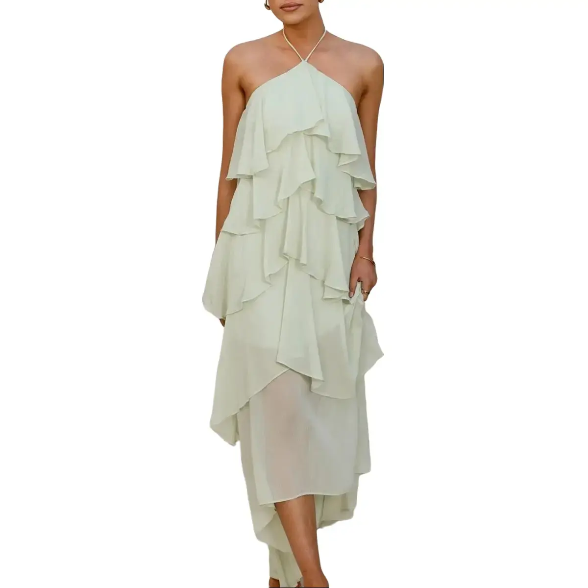 halter fringe dress - TikTok Shop halter fringe dress - TikTok Shop