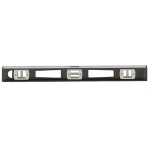 212 MAIN 24 in. Contractor Aluminum Level - Full Length Mag, Magnetic Strip, Machined Top Reading, Extruded Frame, Hardware Tools